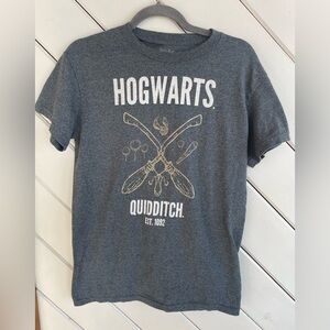 Hogwarts Quidditch Gray Women's Tee